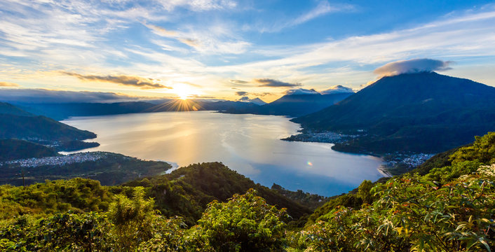 Inicio lago de atitlan panorama completa